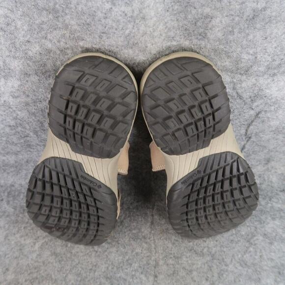 Columbia Shoes Womens 6 Sandals Casual Outdoor Active Sport Toe Ring Leather Tan - Picture 11 of 12